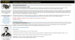 Desktop Screenshot of curee.org